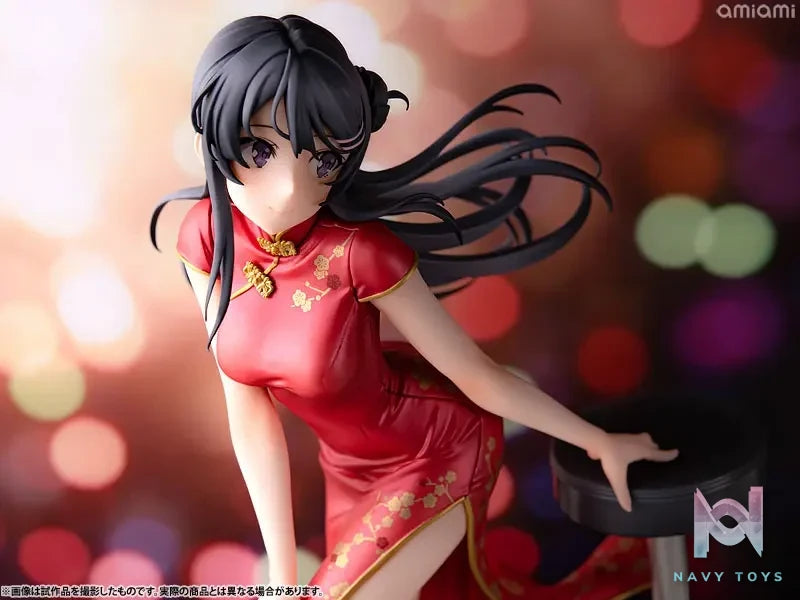 WING – Rascal Does Not Dream of Bunny Girl Senpai Mai Sakurajima Chinese Dress ver. 1/7 Complete Figure (Licensed)