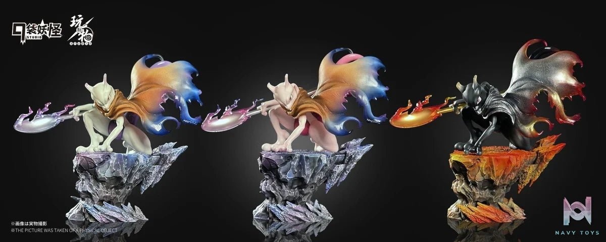 Wanzhiwu x Pokémon Studio - Mewtwo - Pokemon resin statue Wanzhiwu x Pokemon Studio anime figure