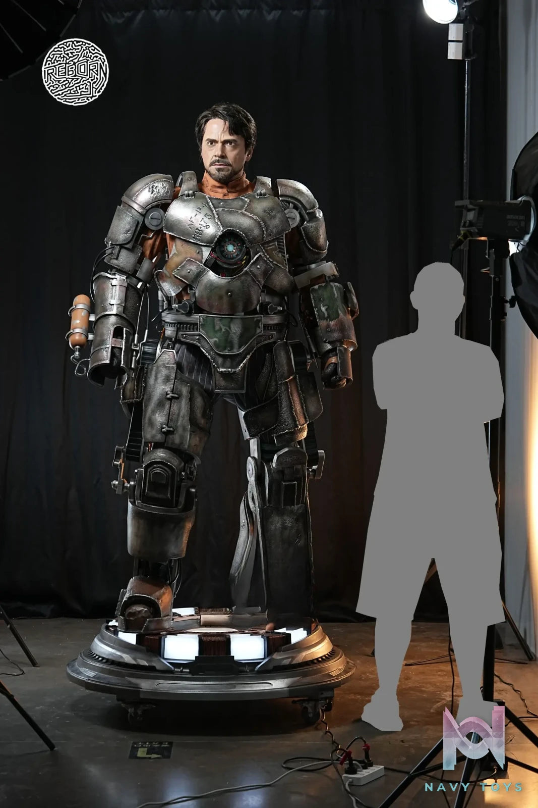 Reborn Studio – 1/1 Iron Man MK1 Life-Size Statue Marvel