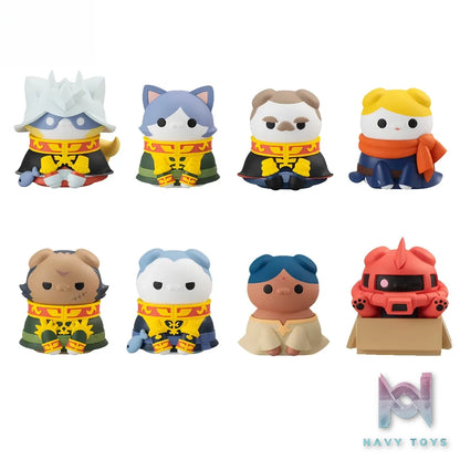 Megahouse – MEGA CAT PROJECT Mobile Suit Gundam Mobile Suit Nyandam Zeon Army Nya! 8Pack BOX (Licensed)