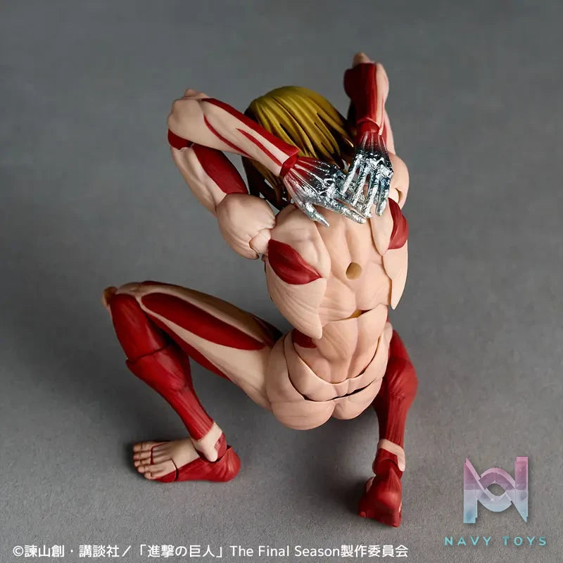 Kaiyodo – Revoltech Amazing Yamaguchi Attack on Titan Armored Titan & Female Titan (Licensed)