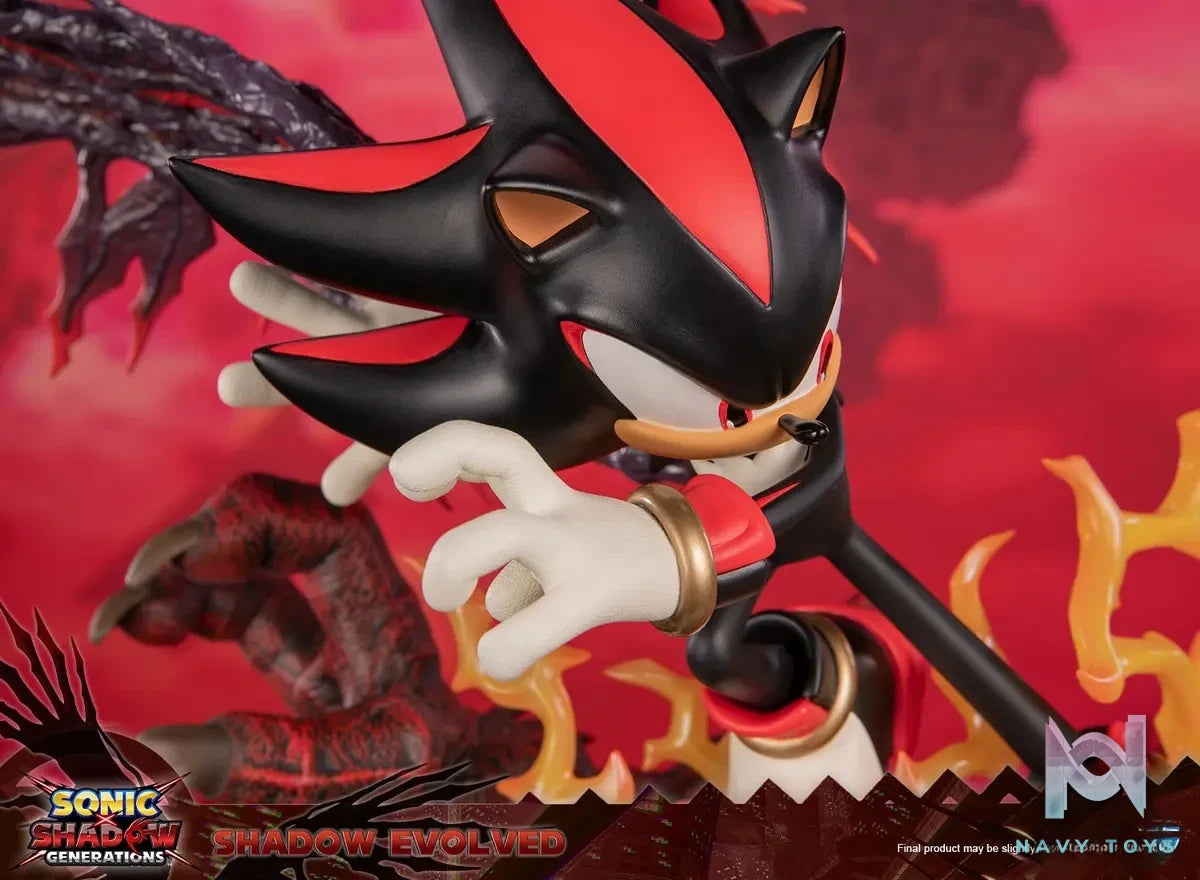 First 4 Figures Studio – Resin Collectible Sonic & Shadow Generations Shadow Evolved (Licensed)