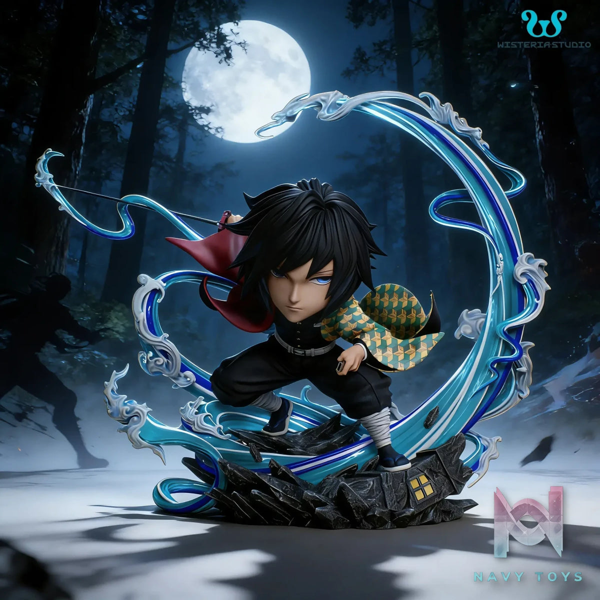 WISTERIA Studio – Hashira #01 Water Hashira Giyu Tomioka Demon Slayer