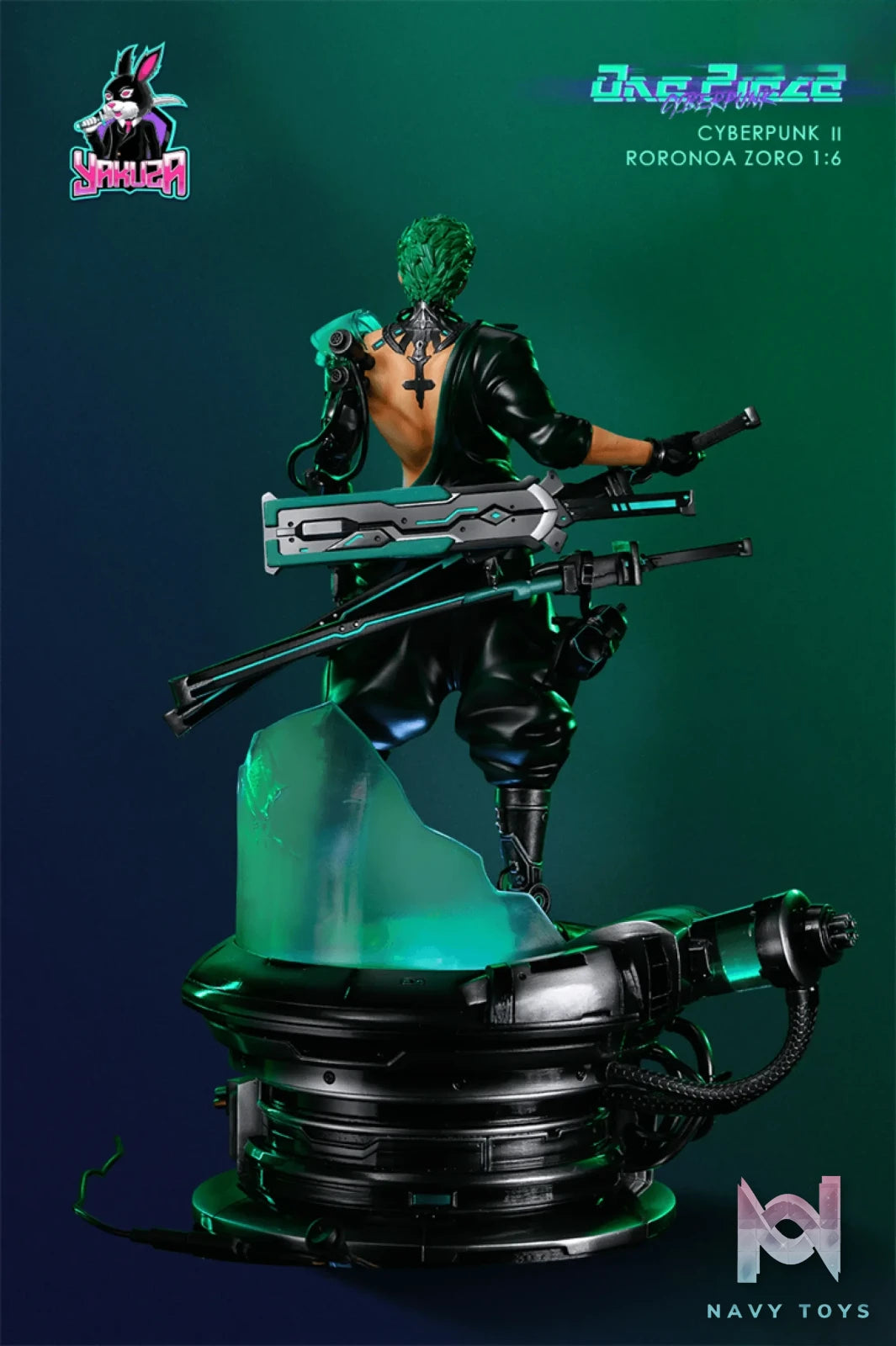 Yakuza Studio – One Piece Cyberpunk Series Roronoa Zoro