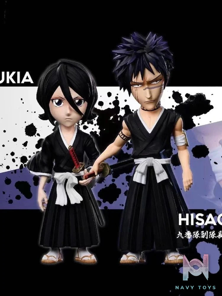 Kuchiki Rukia & Hisagi Shuuhei - Bleach - YZ Studio2 resin statue yz studio anime figure