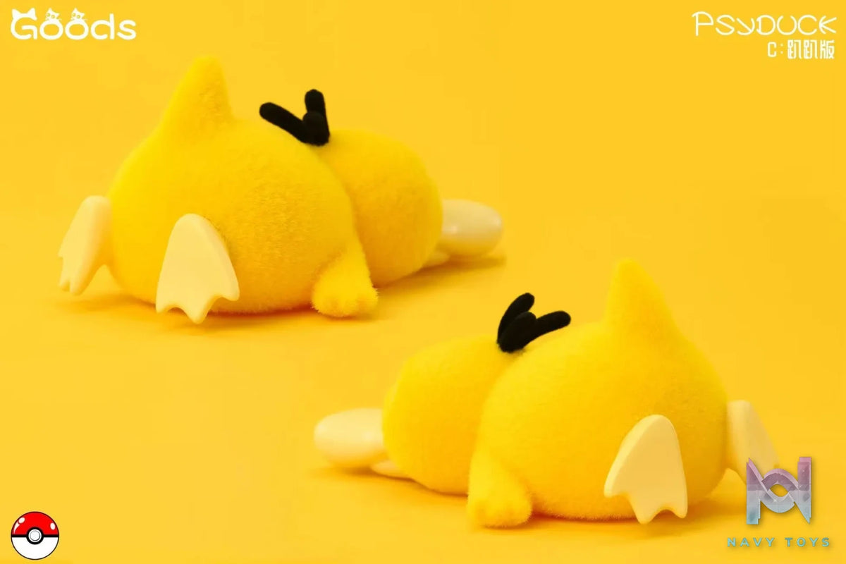 GOODS Studio – Pokémon Plush Series Psyduck Collectible Figure & Trendy Decor