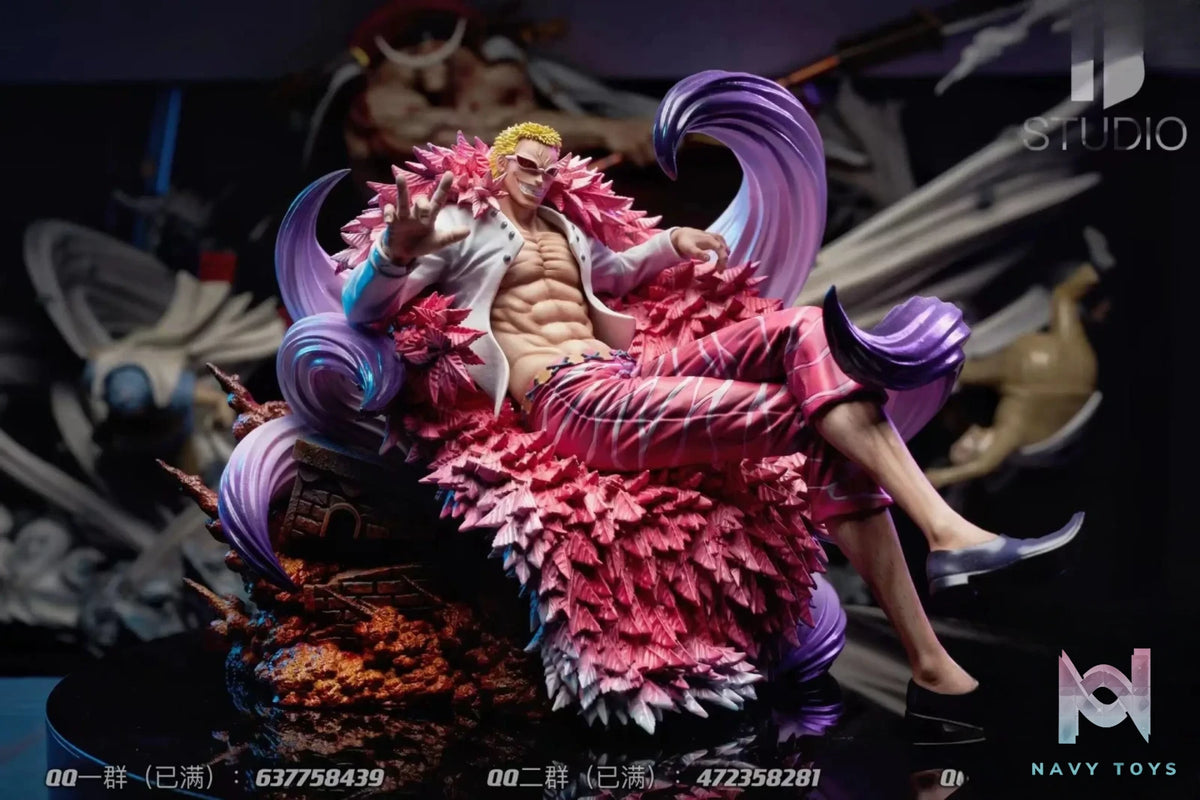 BT Studio – One Piece Seated Oka Shichibukai #7 Donquixote Doflamingo