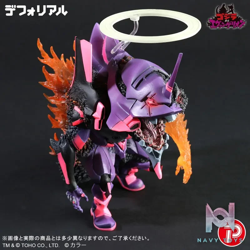X-PLUS PLEX Studio – Deforeal Evangelion EVA-01 Burning “G” Awaken Form Complete Figure 411-200441C (Licensed)
