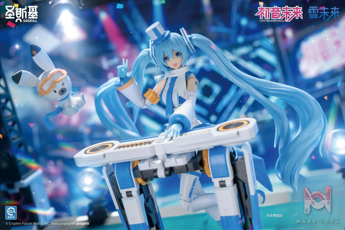 SOSKILL – Hatsune Miku Snow Miku Mecha Girl Model Kit SSK-MIKU03 (Licensed)