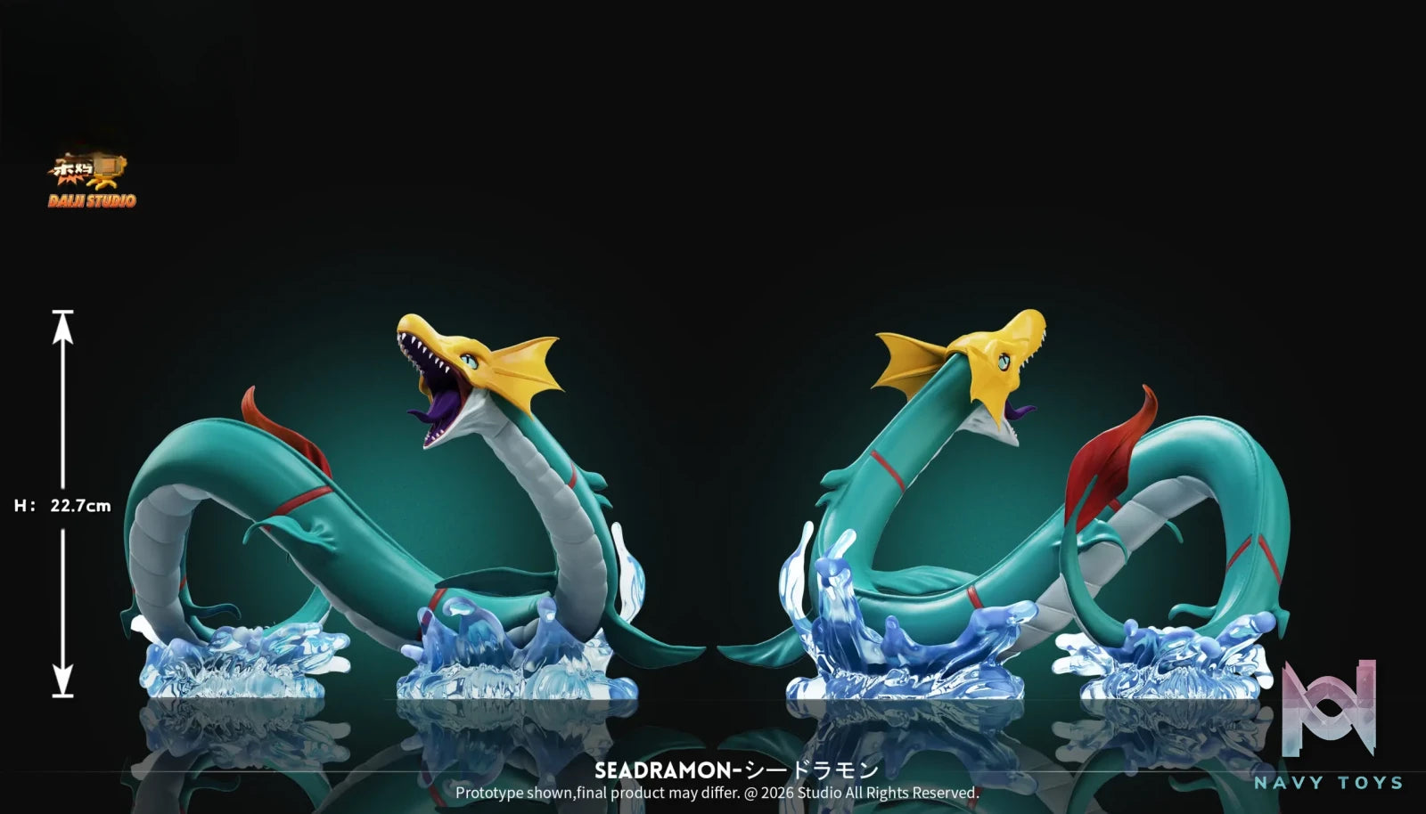IK Studio – Seadramon Digimon