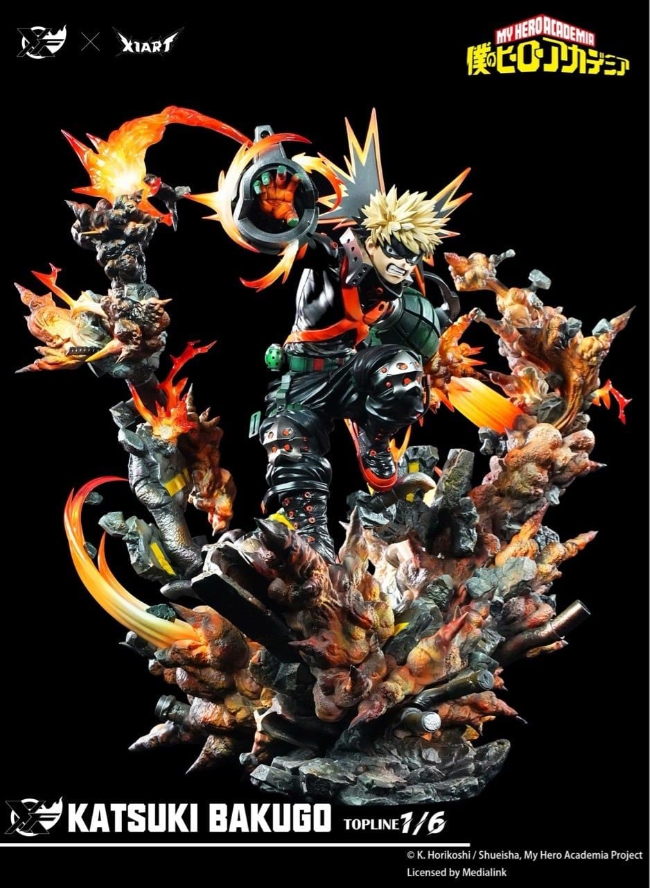 Bakugo Katsuki - My Hero Academia - XFire x X1ART Studio (Licensed) resin statue XFire x X1ART Studio anime figure