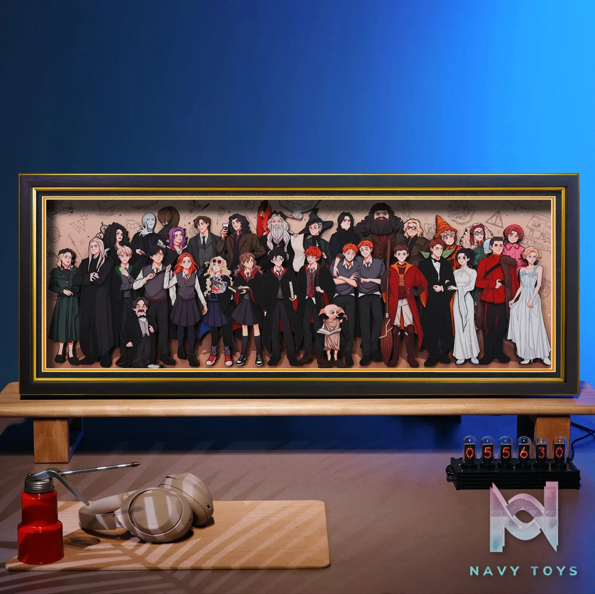 Yu Zhi Jiang Studio – Harry Potter Multiple Characters 3D Decorative Painting Harry Potter