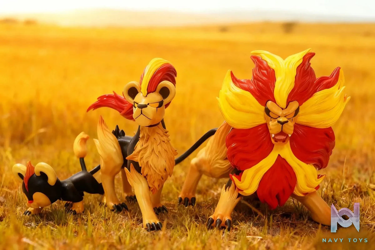 BUER Studio – Pyroar Set Pokémon