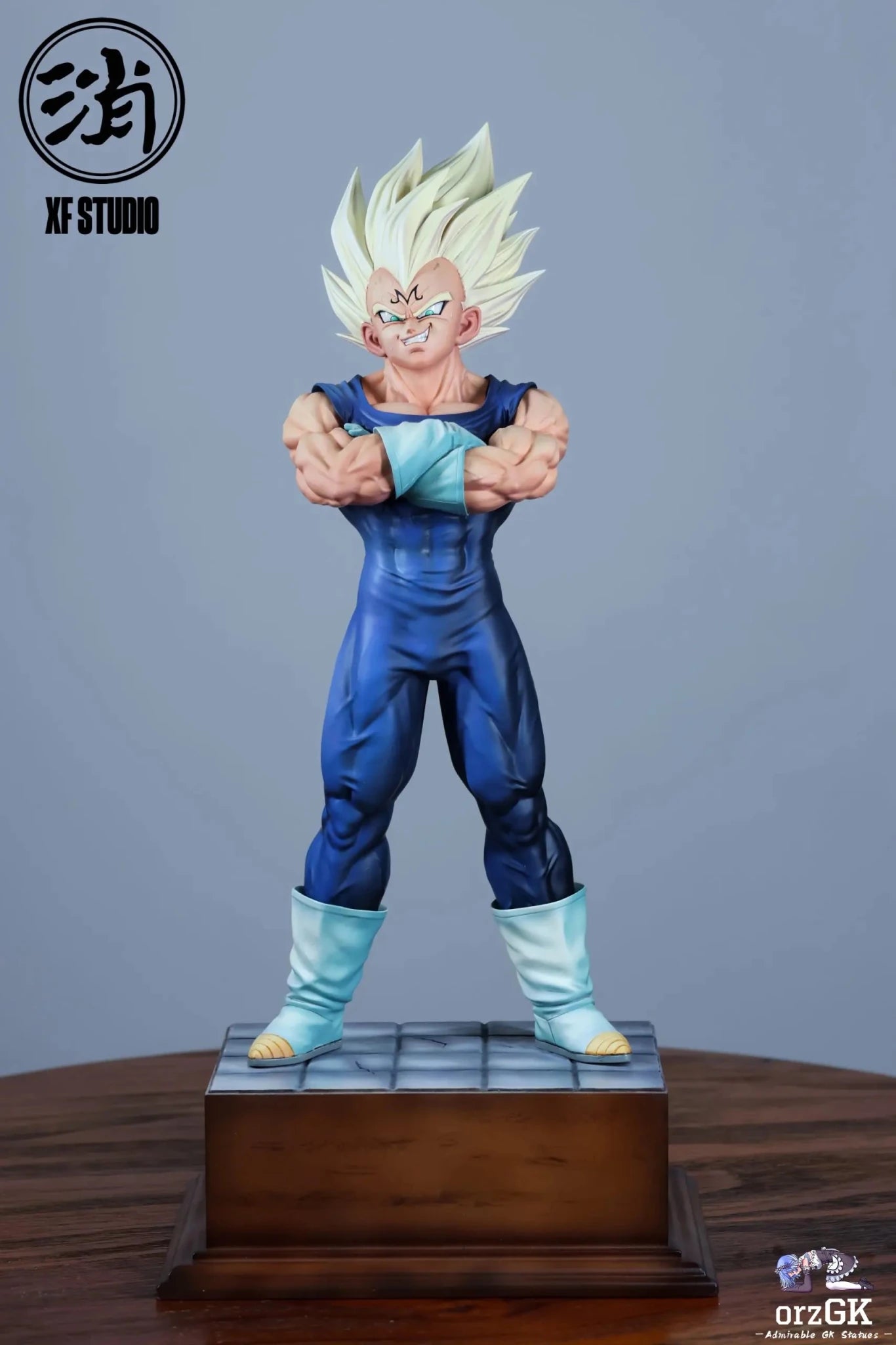 XF Studio - Dragon Ball Demonized Vegeta resin statue Navy Toys anime figure