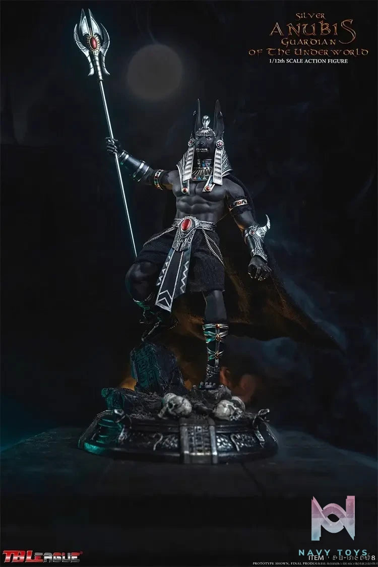 TBLeague Studio – Original 1/12 Bhuvarlok God Anubis Silver (Licensed)