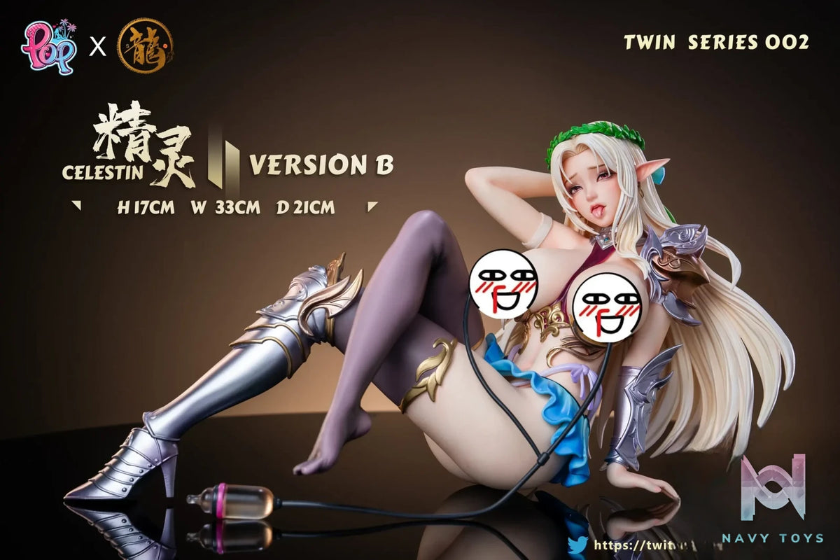 Dragon Studio & POP Studio – Kuroinu Twin Series 002 Kuroinu & Elf
