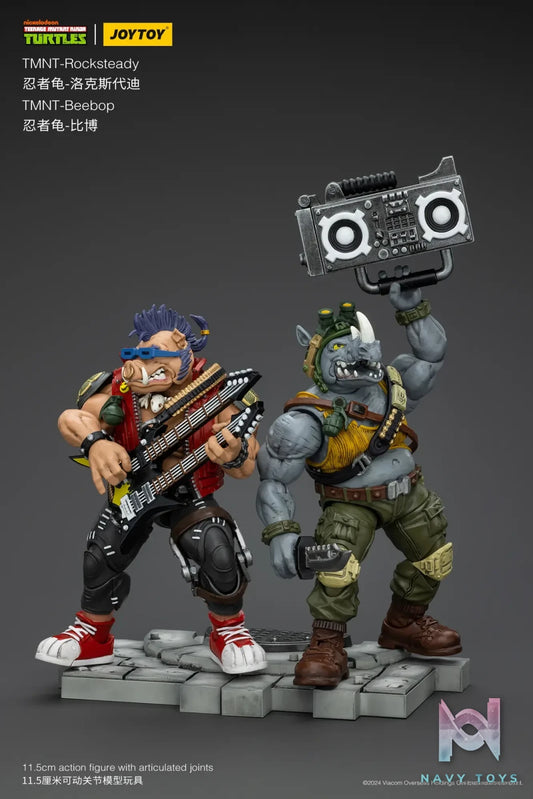 JOYTOY Studio – TMNT Beebop Rocksteady JT8476 JT8469 (Licensed)