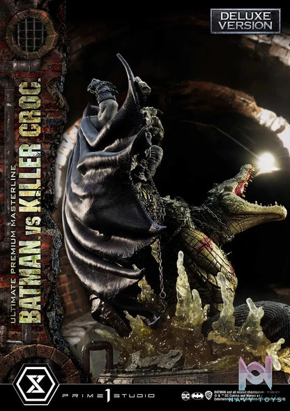 Prime 1 Studio – Ultimate Premium Masterline Batman (Comics) Batman Versus Killer Croc UPMDC-07 UPMDC-07DX UPMDC-07DXS (Licensed)