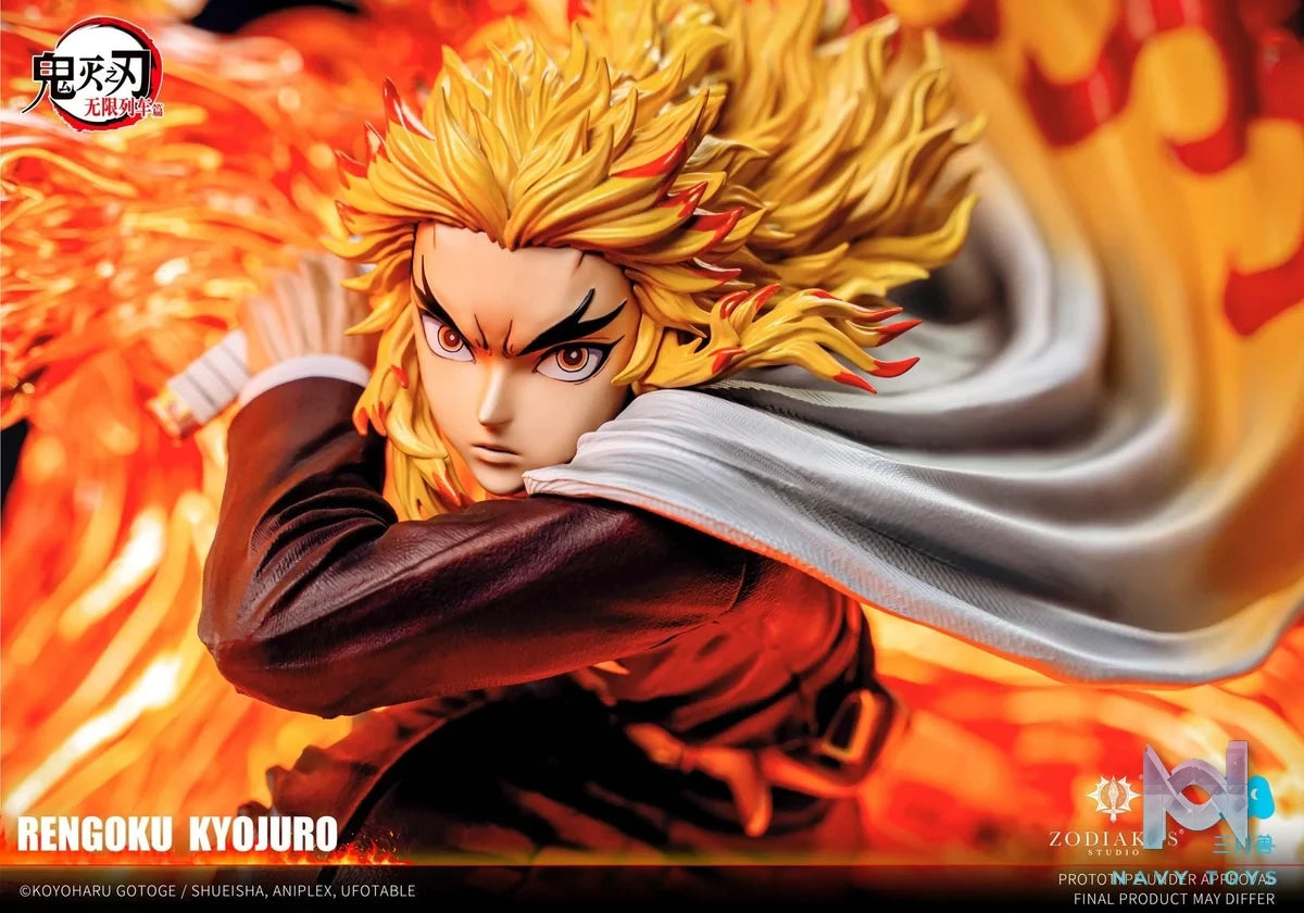 Rengoku Kyojuro - Kimetsu no Yaiba - Zodiakos Studio resin statue zodiakos studio anime figure