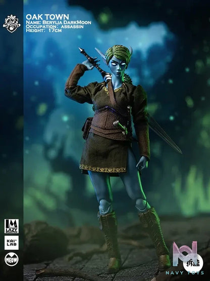 Lazy Monster Studio – Oak town Berylia Dark Moon Assassin & Sorceress (Licensed)
