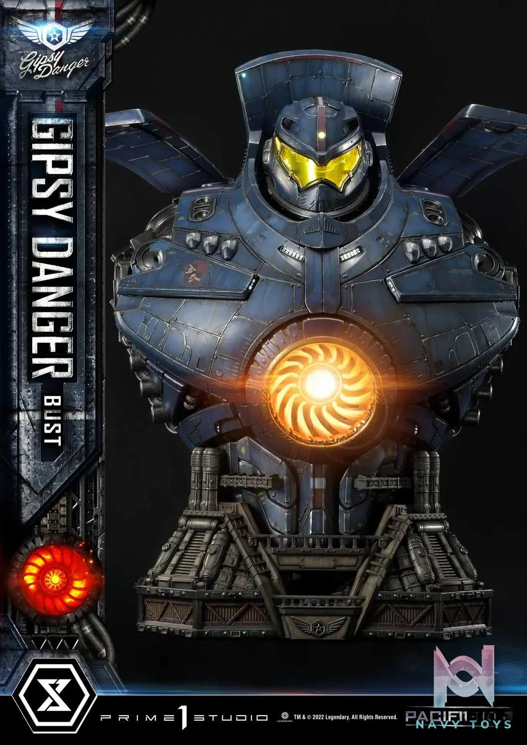 Prime 1 Studio – Life Size Bust Pacific Rim Gipsy Danger LSPACRIM-01 LSPACRIM-01DX (Licensed)