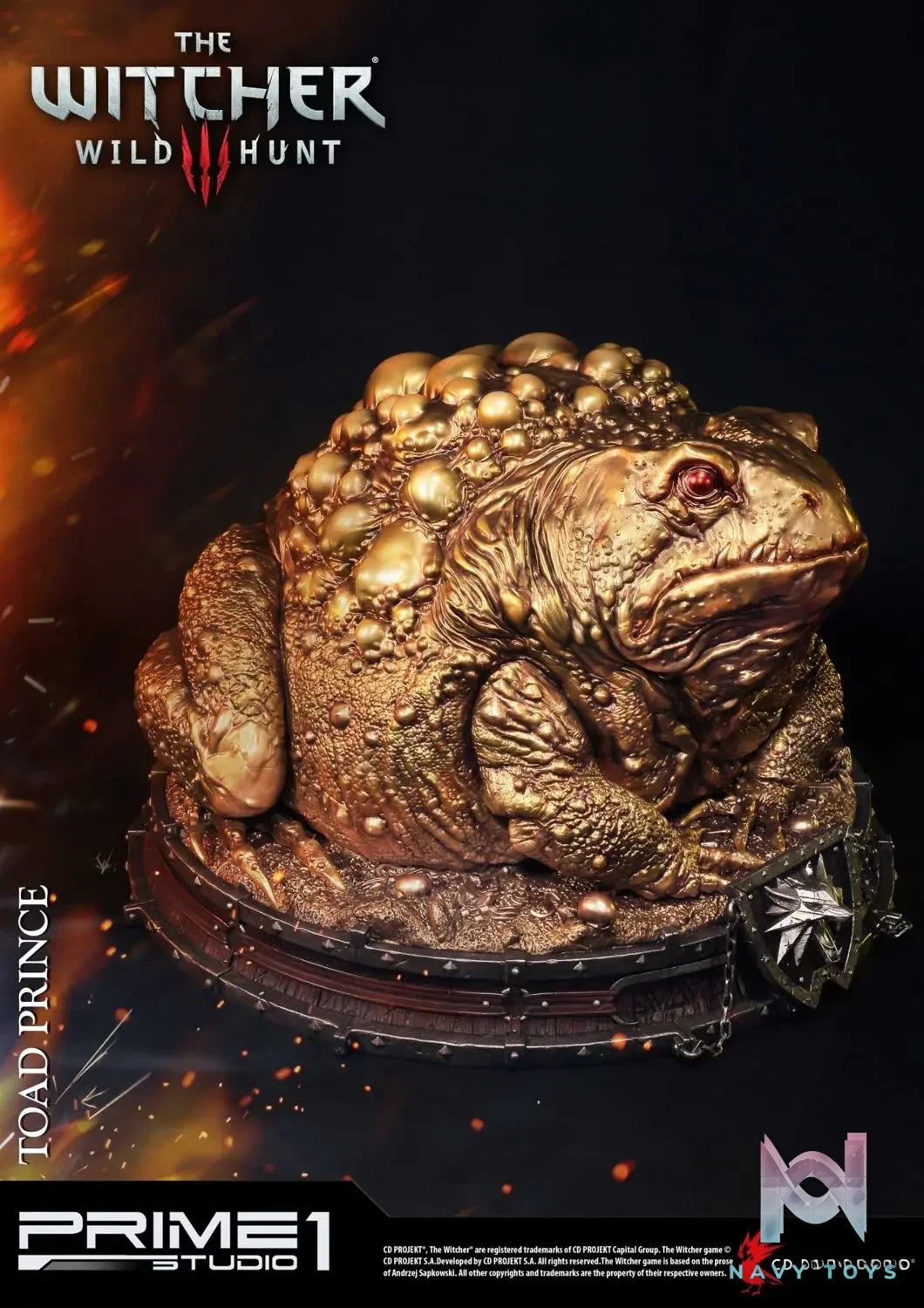 Prime 1 Studio – Premium Masterline The Witcher 3: Wild Hunt Toad Prince PMW3-05 PMW3-05GL (Licensed)