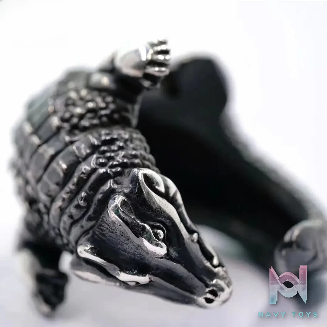 Raven Studio (silver jewelry) – Original Exclusive Design Crocodile Ring Original