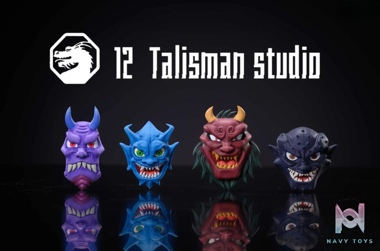 12 talisman Studio – Jackie Chan Adventures Villain Trio
