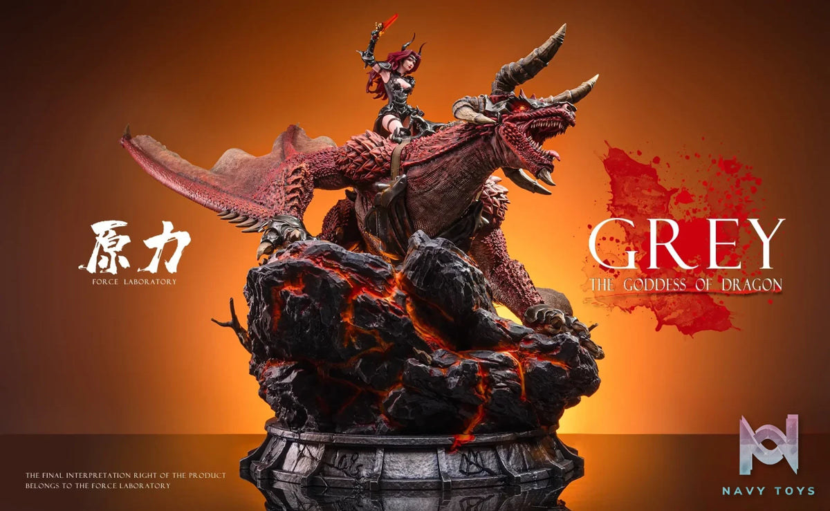 Force Studio – Original Dragon Daughter – Gray (Licensed)