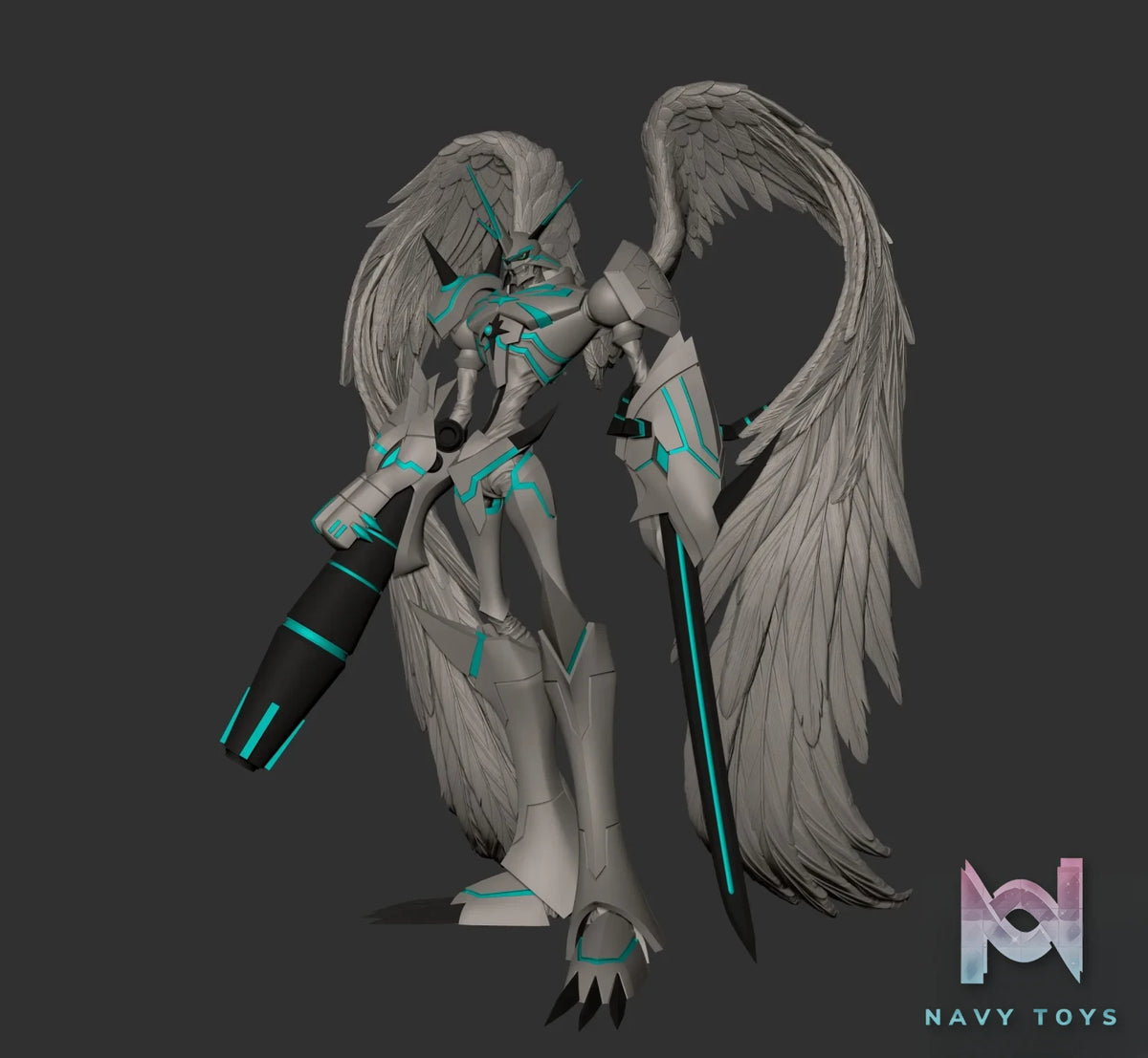 Mine Studio – Digimon Omegamon Merciful Mode
