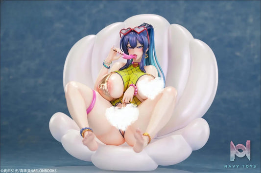 PURE – Juukon Sentai Juusoldiers Juu Soldier Blue Aomiya Mizuha 1/6 Figure (Licensed)