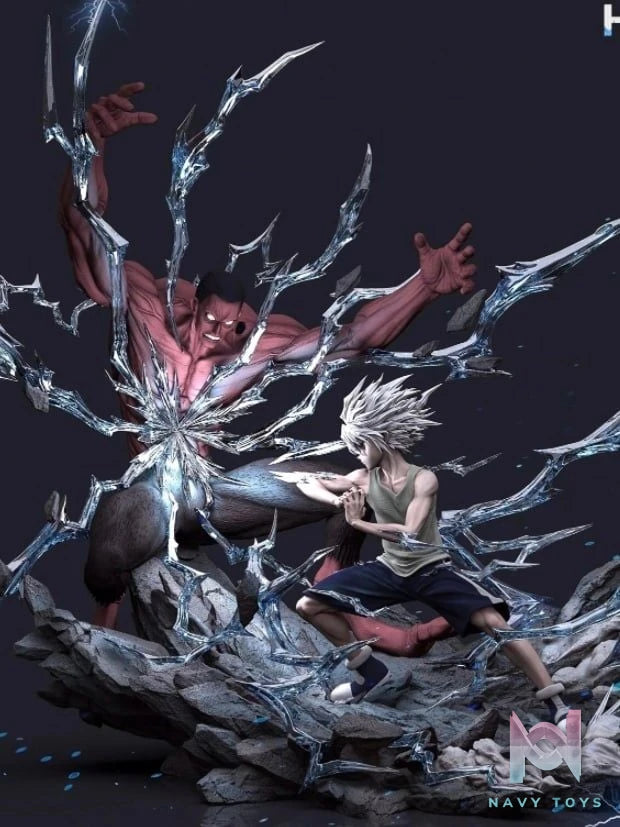 Killua x Youpi - Hunter Fan Studio resin statue Hunter Fan Studio anime figure