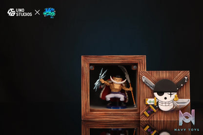 UNO Studio – Roronoa Zoro Logo Wooden Crate One Piece