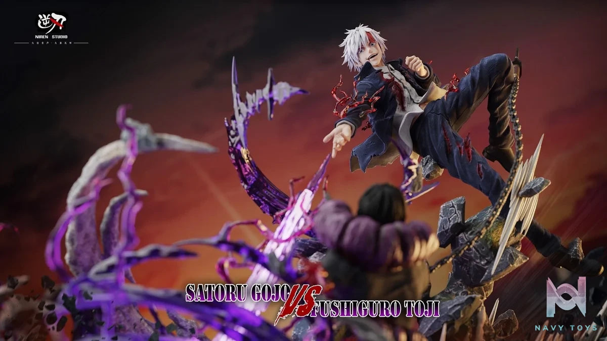 Gojo Satoru vs Toji Fushigiro - Jujutsu Kaisen - Niren Studio resin statue Niren Studio anime figure