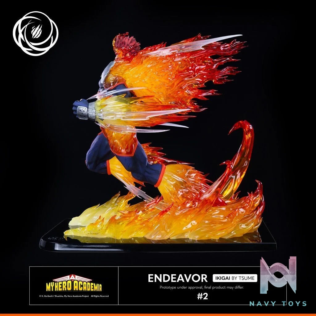 Endeavor Ikigai - My Hero Academia - Tsume Art resin statue Tsume Art Studio anime figure