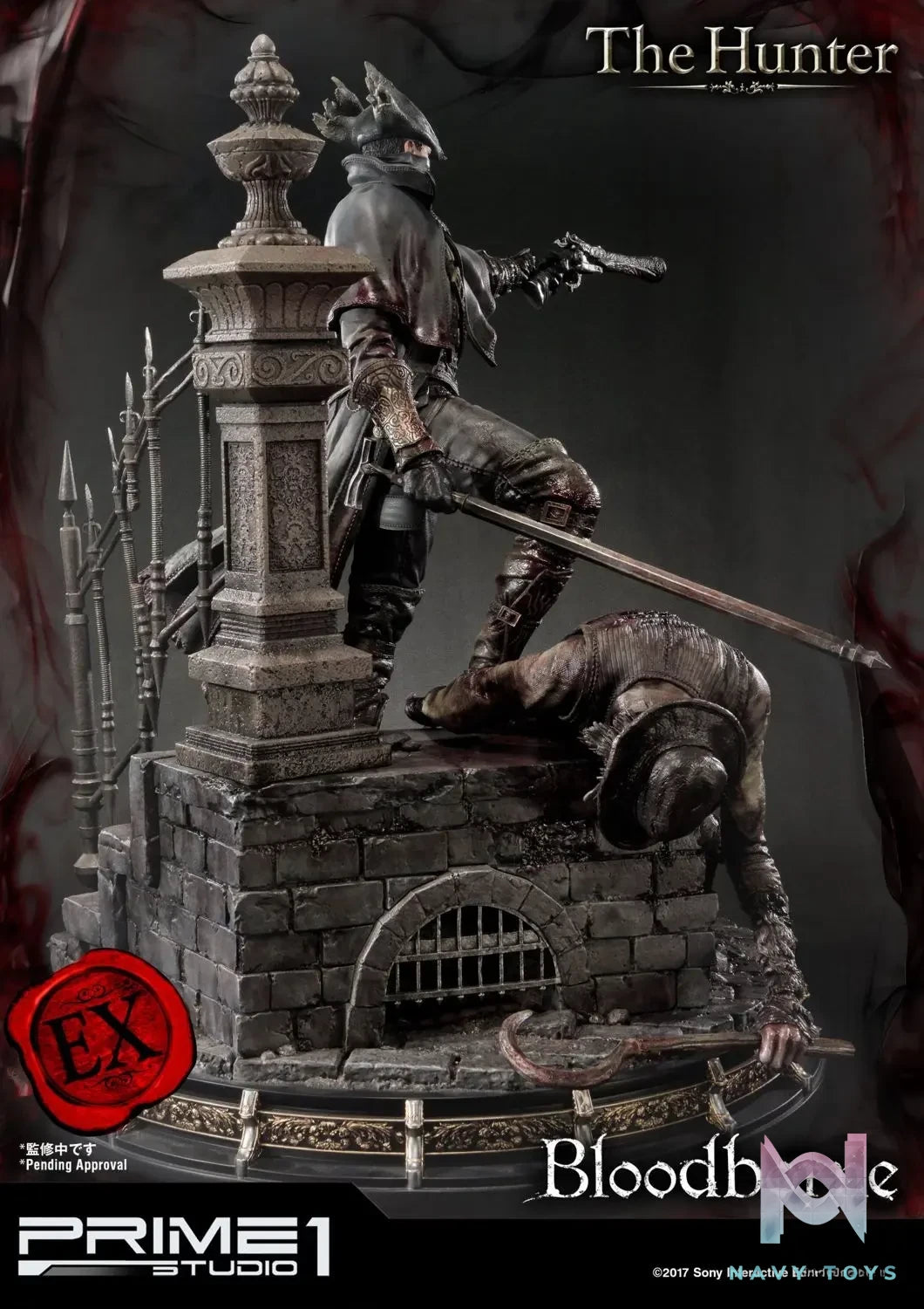 Prime 1 Studio – Ultimate Premium Masterline Bloodborne The Hunter UPMBB-02 UPMBB-02EX (Licensed)