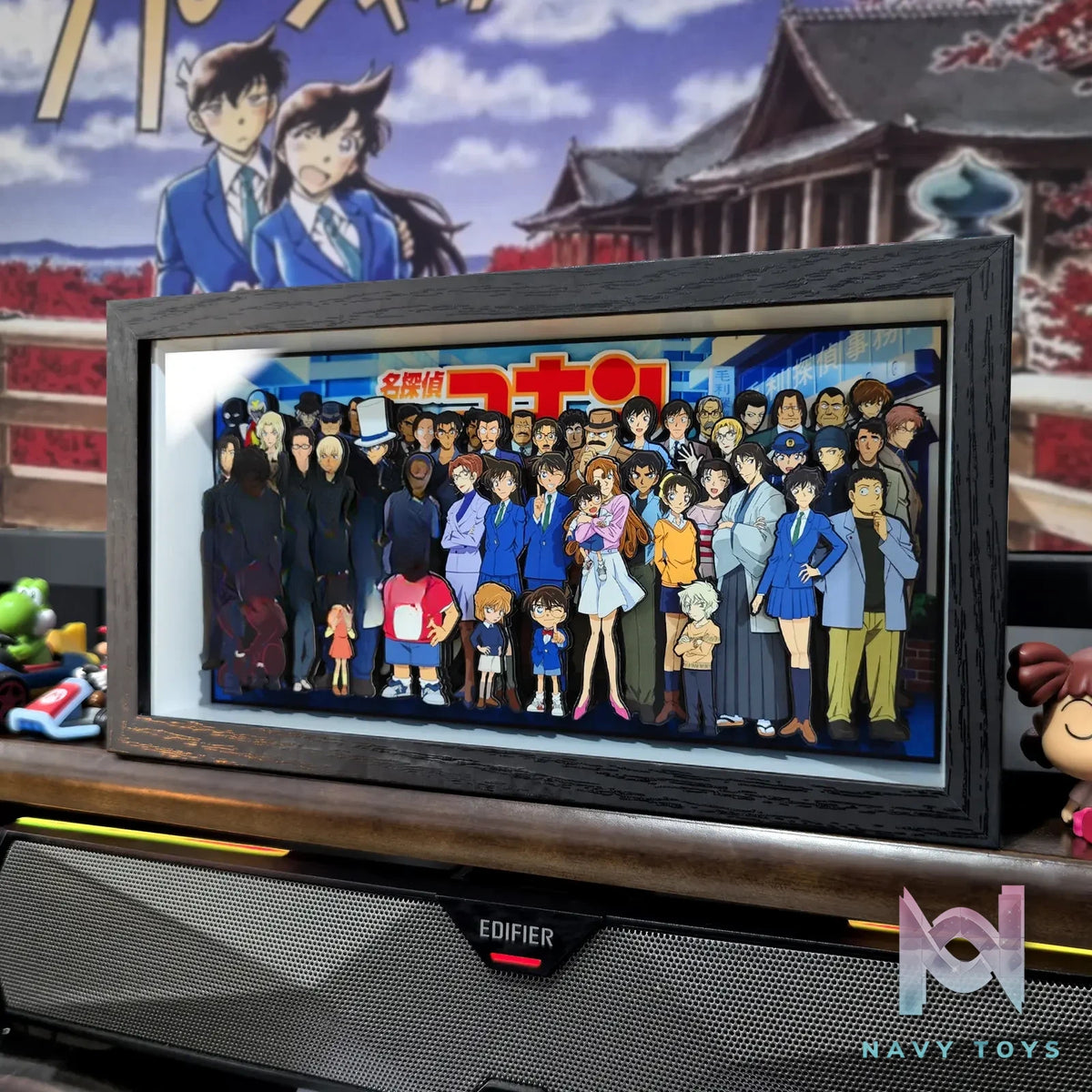 KALA HOME Studio – Detective Conan Multiple Characters #12 3D Decorative Painting Detective Conan