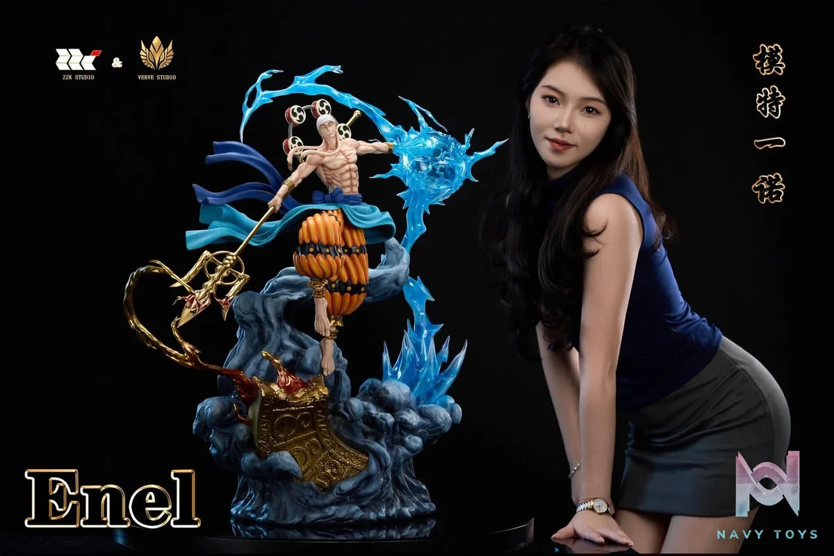 Enel resin statue Verve Studio x Zzk Studio anime figure