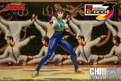 Storm Toys – STREET FIGHTER ZERO 3 CHUN LI 1/12 Action Figure SFSA06 (Licensed)