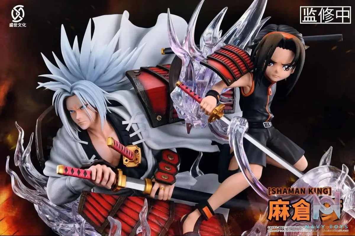 Sheng Shi Studio – Shaman King Yoh Asakura & Amidamaru 1/5 Scale Statue (Licensed)