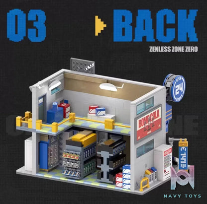 miHoYo – Zenless Zone Zero Sixth Street Series Scene Building Blocks (Licensed)