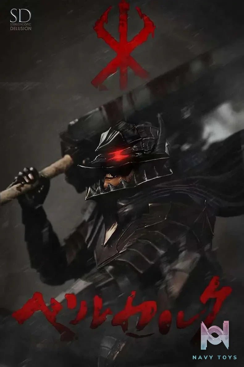 Guts - Berserk - Stereoscopic Delusion Studio resin statue Navy Toys anime figure
