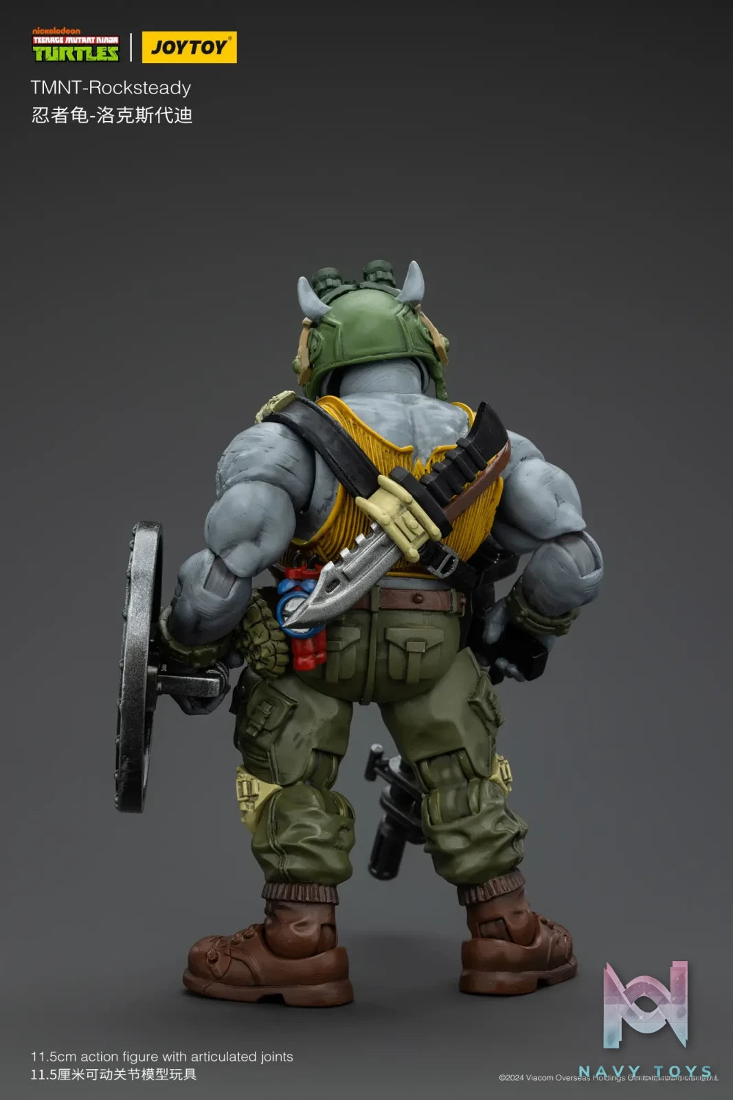 JOYTOY Studio – TMNT Beebop Rocksteady JT8476 JT8469 (Licensed)