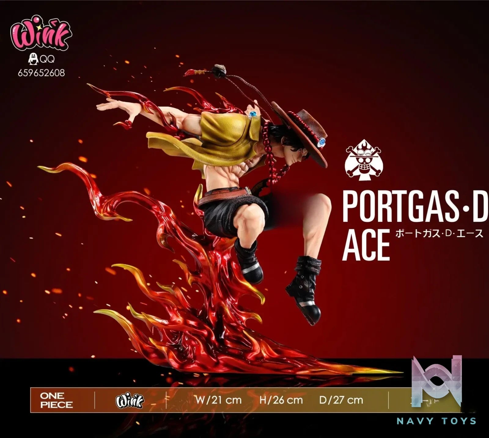 Wink Studio – One Piece pop Scale#5 Ace