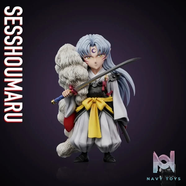 Yz Studio - Inuyasha 2 Sesshōmaru resin statue Navy Toys anime figure