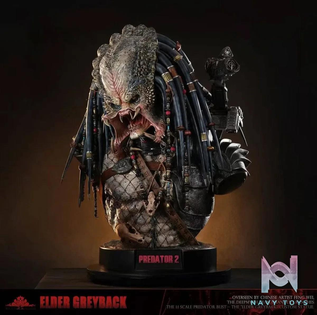 Elder Greyback Bust resin statue DEEPMYTH Studio anime figure