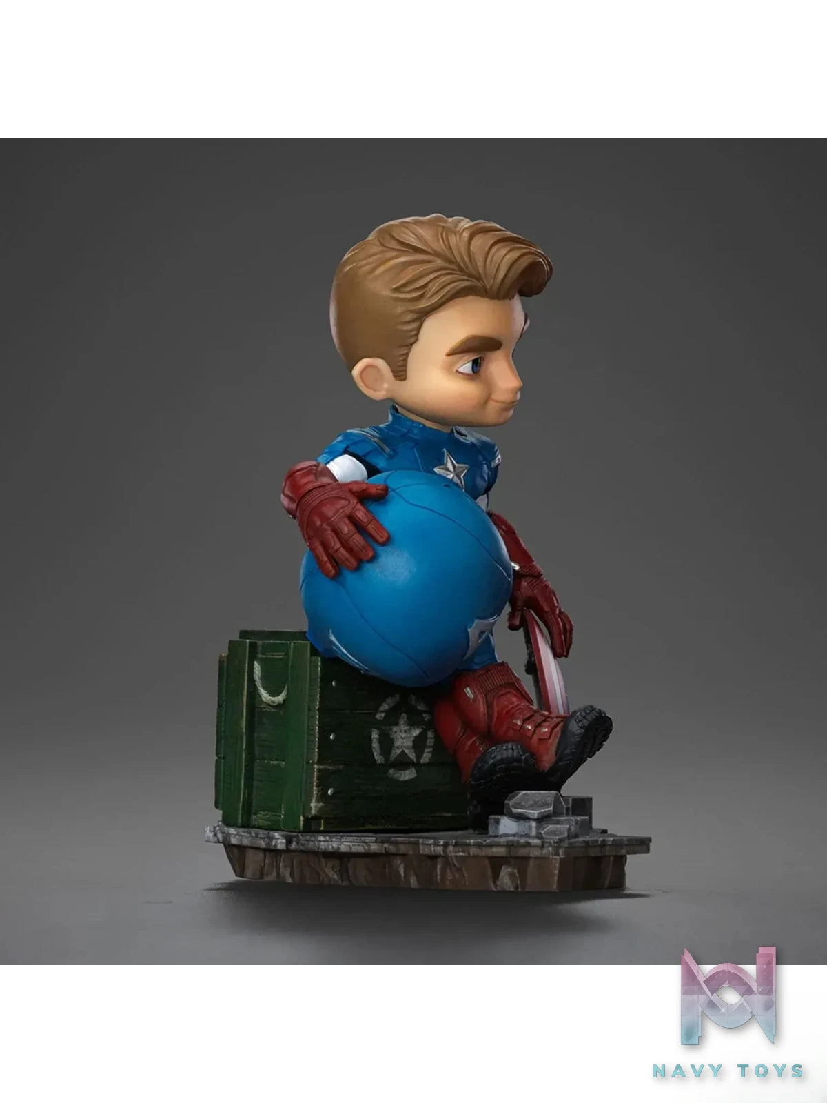 Iron Studio – Marvel MiniCo Series Spider-Man & Splinter & Apollo 11 Astronaut & Captain America (Licensed)