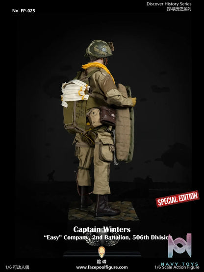 Facepoolfigure – Captain Winters “Easy” Company, 2nd Battalion, 506th Division 1/6 Action Figure FP025 (Licensed)