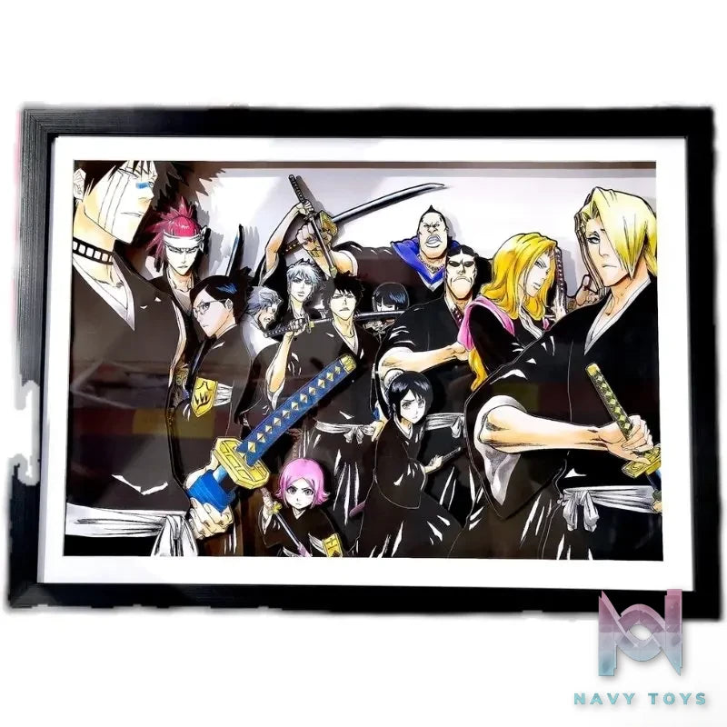Yu Zhi Jiang Studio – Bleach Multiple Characters Series #5 3D Decorative Painting Bleach