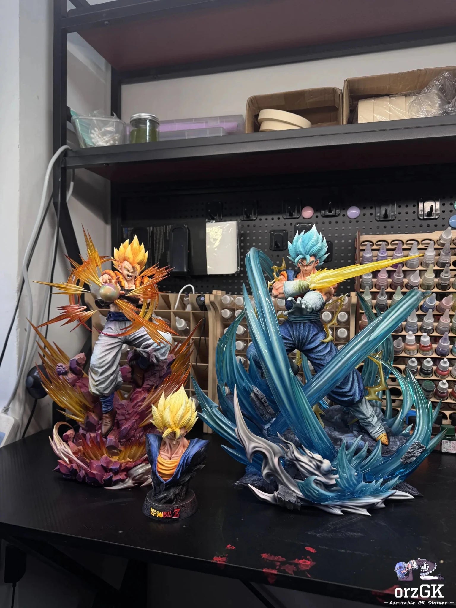 YISHOU Studio - Vegito Dragon Ball resin statue Navy Toys anime figure